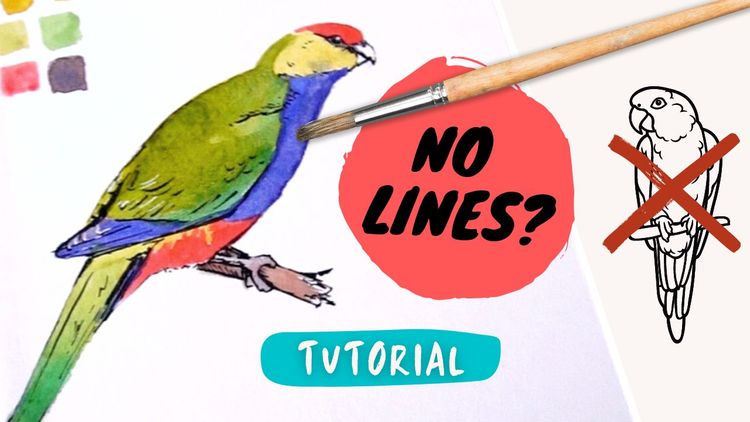 Painting without lines | Tutorial